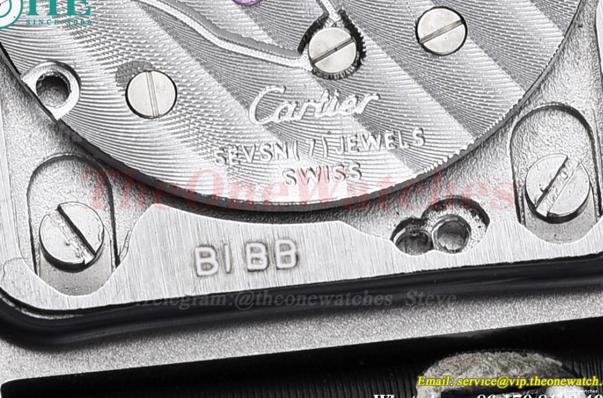 On Small Diamond Tank Bezel Quartz Must Strap Satin Black K11F 0419